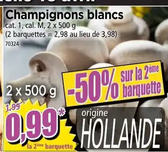 Norma Champignons blancs offre