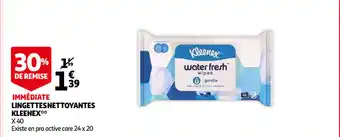 Auchan Lingettes Nettoyantes Kleenex offre