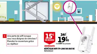 Auchan Répéteur Wifi Tp-link Wa 865 Re offre