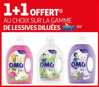 Auchan La Gamme De Lessives Diluées Omo offre