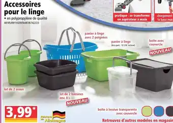Norma Accessoires pour le linge offre