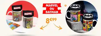 b&m Marvel set mug et chaussettes offre