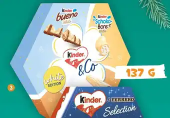 b&m Kinder & co boîte selection offre