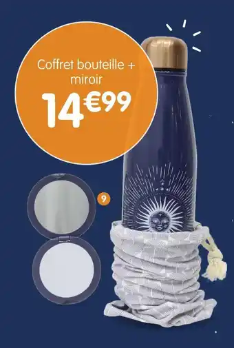 b&m Coffret bouteille + miroir offre