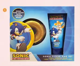 b&m Sonic set gel douche + bombe de bain offre