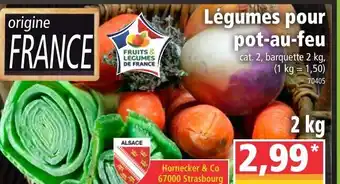 Norma Légumes pour pot-au-feu offre