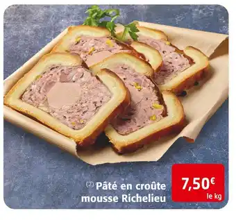 Colruyt Richelieu pâté en croûte mousse offre