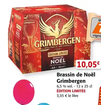 Colruyt Grimbergen brassin de noël offre