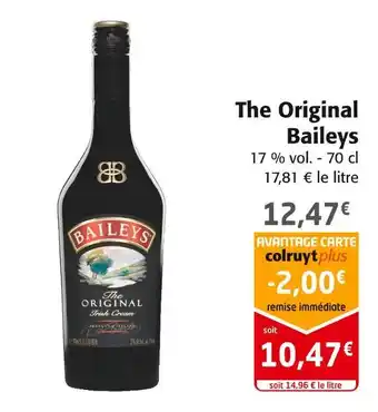 Colruyt Baileys the original baileys offre