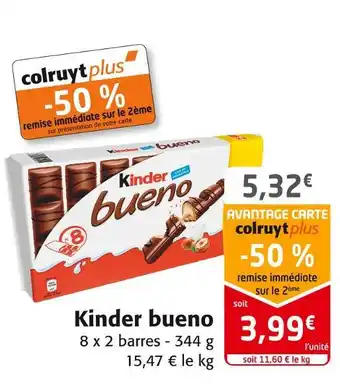 Colruyt Kinder bueno kinder bueno offre