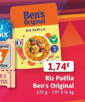 Colruyt Ben's original riz paëlla offre