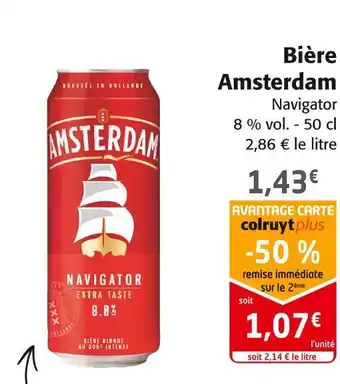 Colruyt Amsterdam bière offre