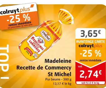 St michel madeleine recette de commercy