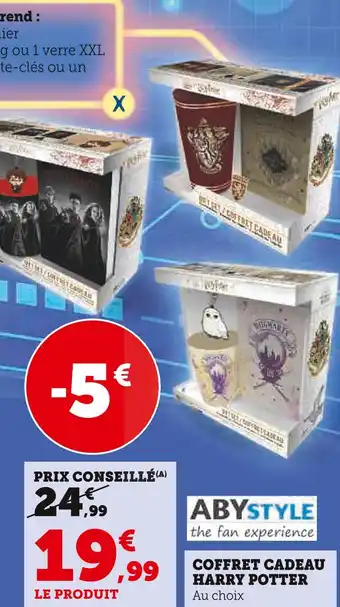 Super U Abystyle coffret cadeau offre