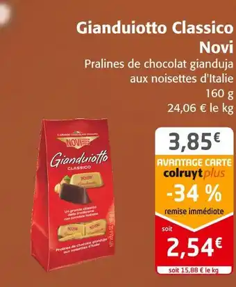 Novi gianduiotto classico
