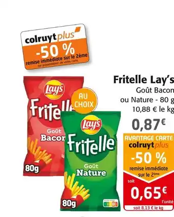 Colruyt Lay’s fritelle offre