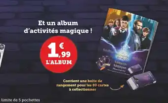 Super U Harry potter et un album d’activités magique ! offre