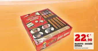 Éditions larousse naruto - soirée sushis