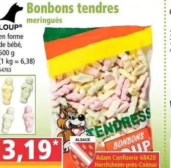 Norma bonbons tendres offre