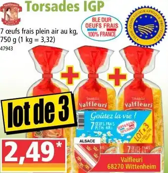Norma Torsades IGP offre