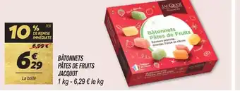 Netto BÂTONNETS PÂTES DE FRUITS offre