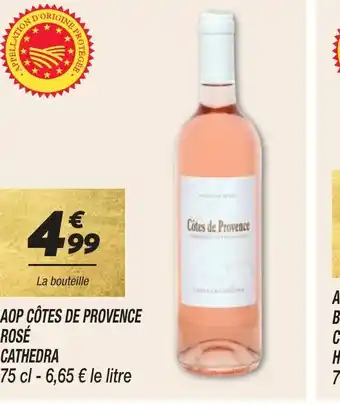 Netto AOP CÔTES DE PROVENCE ROSÉ offre