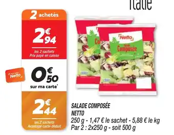 Netto SALADE COMPOSÉE NETTO offre