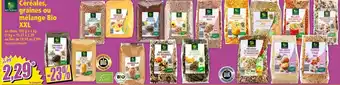 Céréales , graines ou mélange Bio