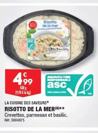 ALDI RISOTTO DE LA MER offre