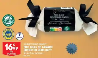 ALDI FOIE GRAS DE CANARD offre