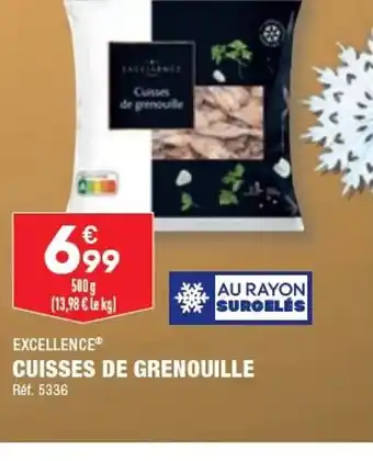 ALDI CUISSES DE GRENOUILLE offre