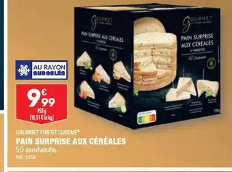 ALDI PAIN SURPRISE AUX CÉRÉALES offre