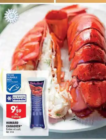 ALDI HOMARD CANADIEN offre