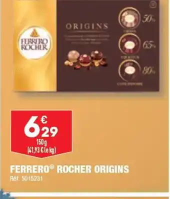 ALDI FERRERO ROCHER ORIGINS offre