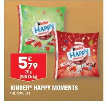 ALDI KINDER HAPPY MOMENTS offre