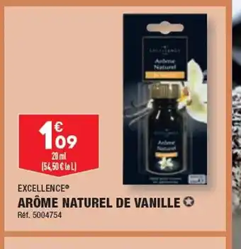 ALDI ARÔME NATUREL DE VANILLE offre