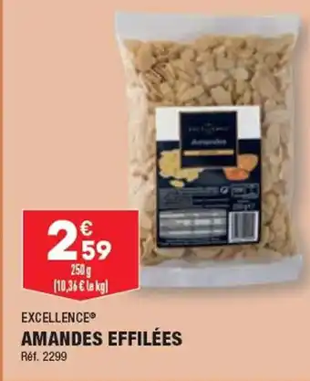 ALDI AMANDES EFFILÉES offre