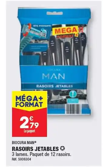ALDI RASOIRS JETABLES offre