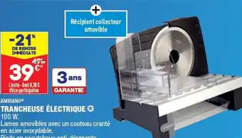 ALDI TRANCHEUSE ÉLECTRIQUE offre