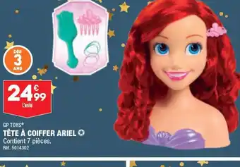 ALDI TÊTE À COIFFER ARIEL offre