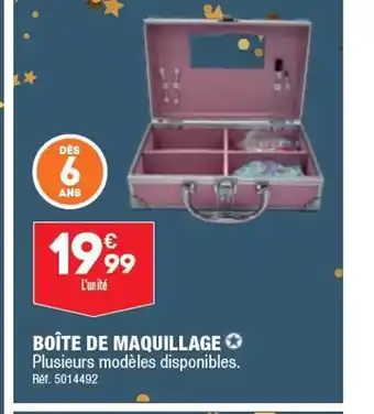 ALDI BOÎTE DE MAQUILLAGE offre