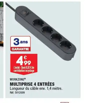 ALDI MULTIPRISE 4 ENTRÉES offre