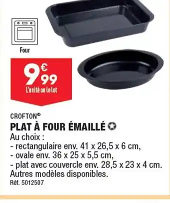 ALDI PLAT À FOUR ÉMAILLÉ offre