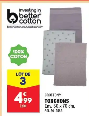 ALDI TORCHONS offre