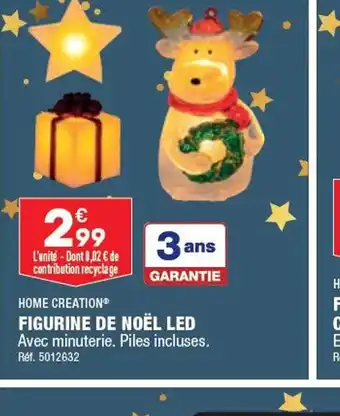 ALDI FIGURINE DE NOËL LED offre