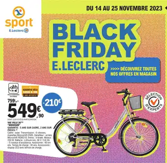 E.Leclerc Sport VAE VILLE 26 WOODSUN" offre