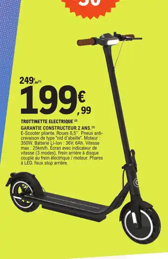 TROTTINETTE ELECTRIQUE
