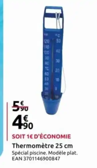 Mr Bricolage Thermomètre offre