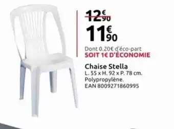 Mr Bricolage Chaise Stella offre