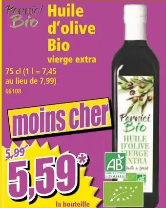 Norma Huile d'olive Bio offre